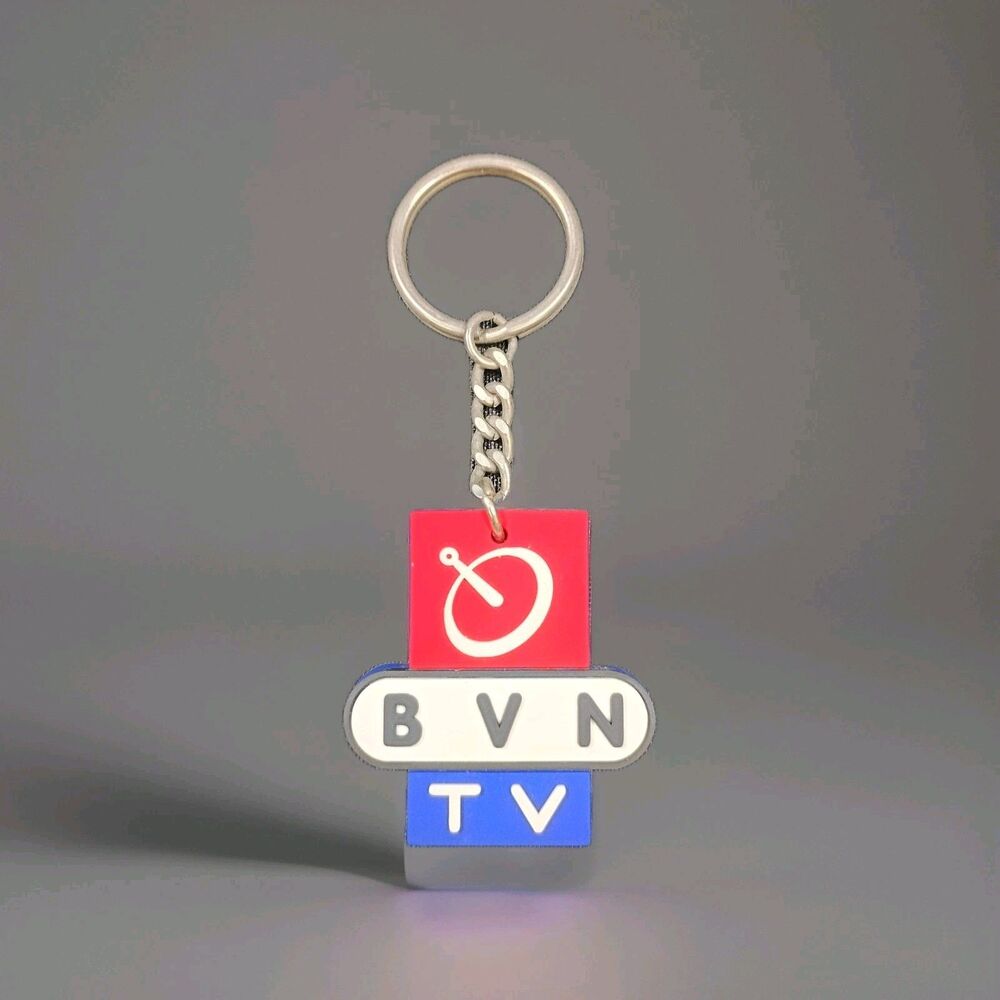 Vintage Netherlands Dutch BVN TV - Keyring Keychain